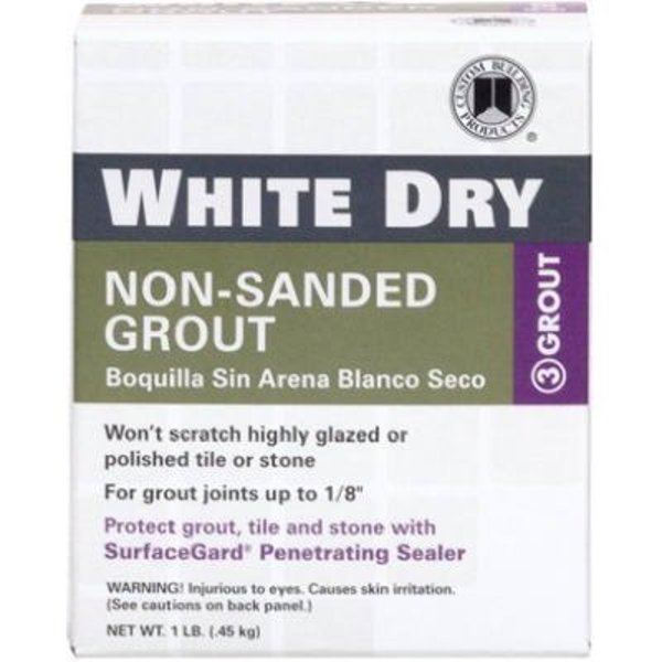Custom Building Products LB WHT Dry Tile Grout WDG1-6